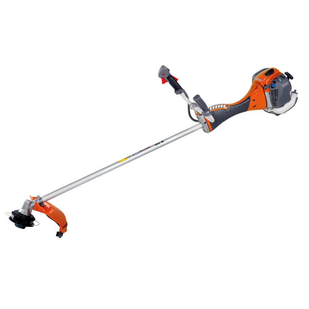 Oleo-Mac ipari benzines fűkasza 52,5cm³ / 3,3Le , damilfej +kés +hám